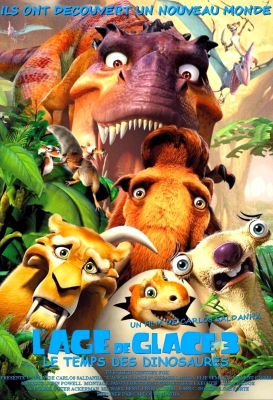 Ледниковый период 3: Эра динозавров / Ice Age: Dawn of the Dinosaurs (2009) DVDRip смотреть онлайн