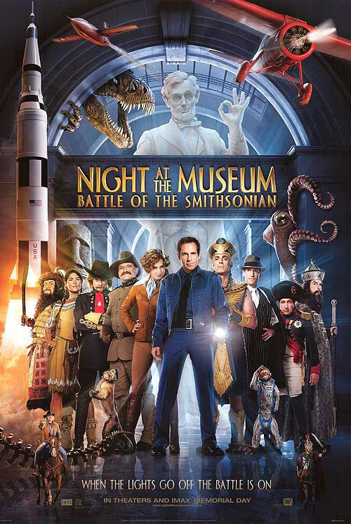 Ночь в музее 2 / Night at the Museum: Battle of the Smithsonian (2009) DVDRip смотреть online