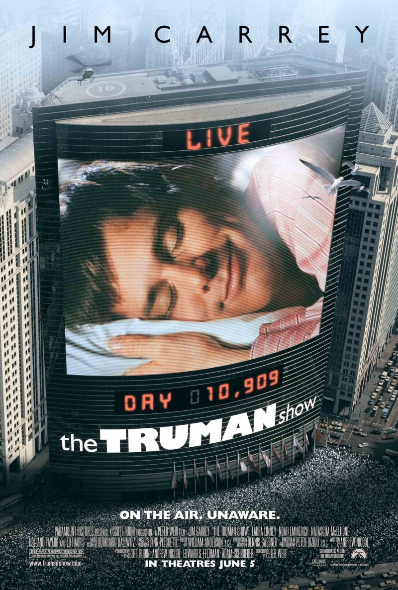 Шоу Трумана / The Truman Show (1998) DvDRip и mp4 смотреть online