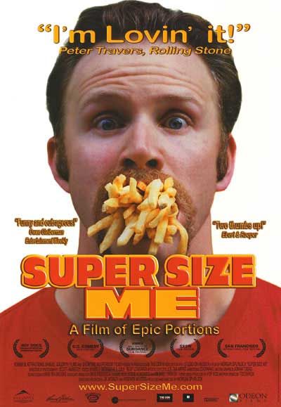 Двойная порция / Super Size Me (2004) DvDRip смотреть онлайн