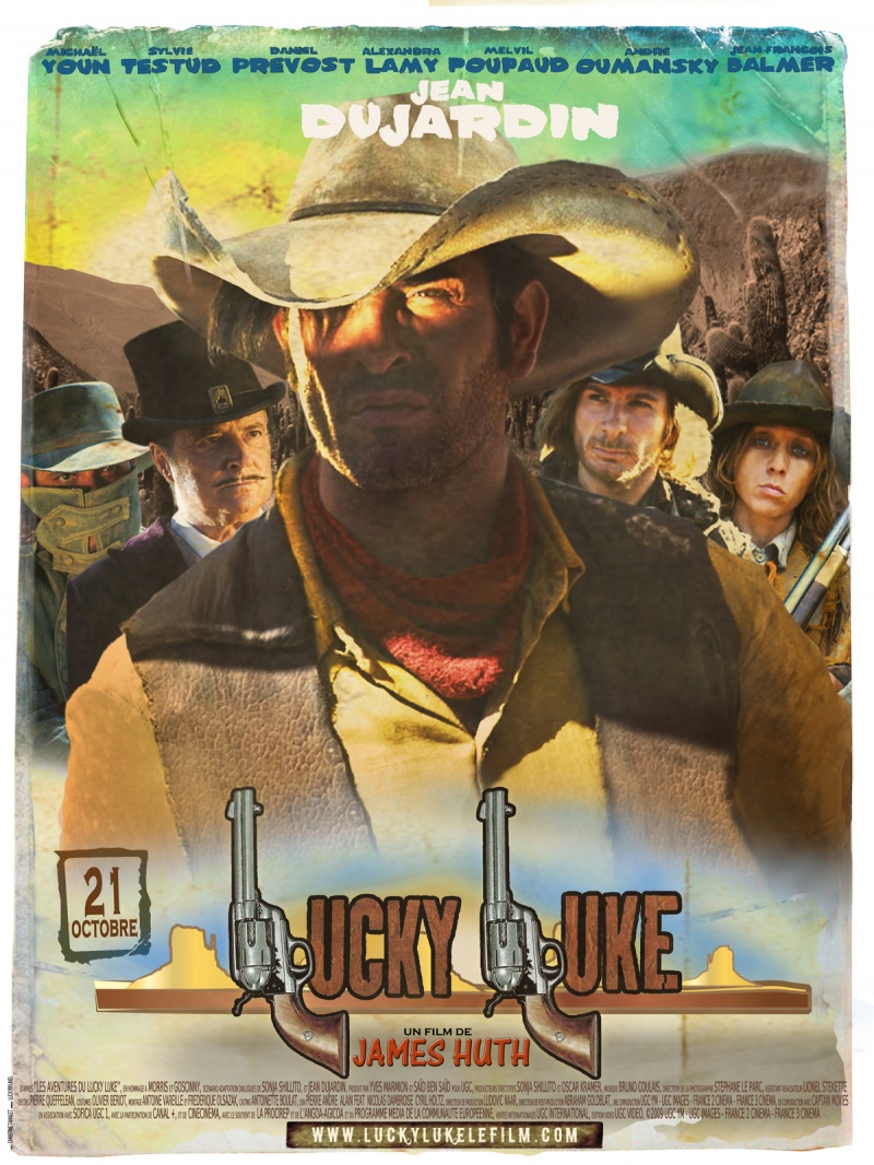 Счастливчик Люк / Lucky Luke (2009) DVDRip смотреть online