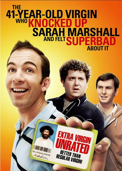 41-летний девственник / The 41-Year-Old Virgin Who Knocked Up Sarah Marshall and Felt Superbad About It (2010) DVDRip смотреть online