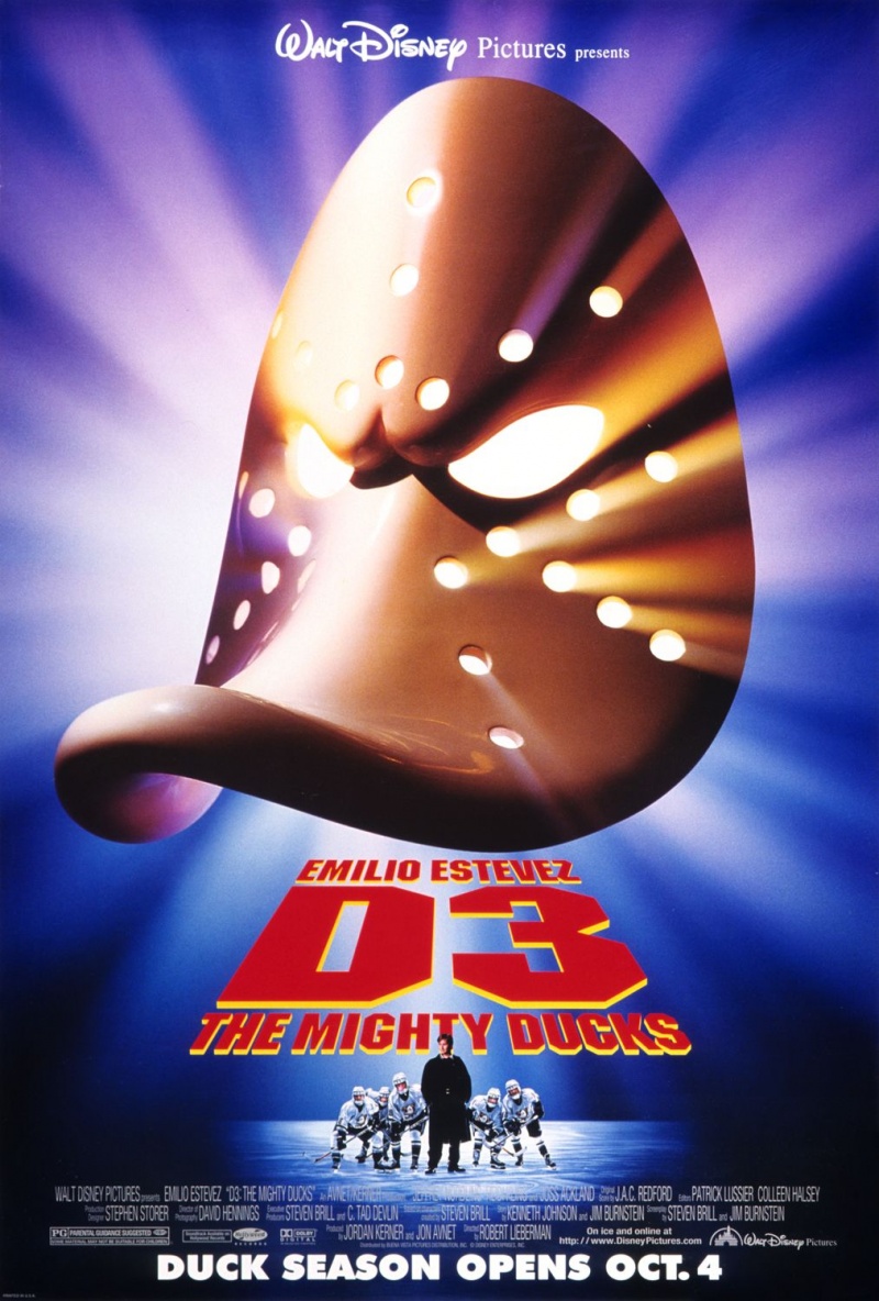 Могучие утята 3 / D3: The Mighty Ducks (1996) DCDRip смотреть online