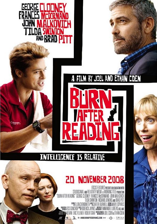 После прочтения cжечь / Burn After Reading (2008) DvDRip смотреть online