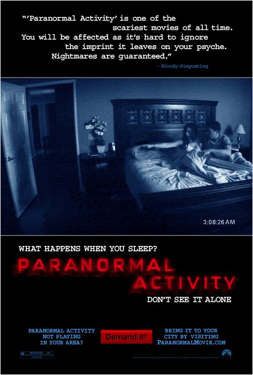 Паранормальное явление / Paranormal Activity (2007) DvDRip смотреть online