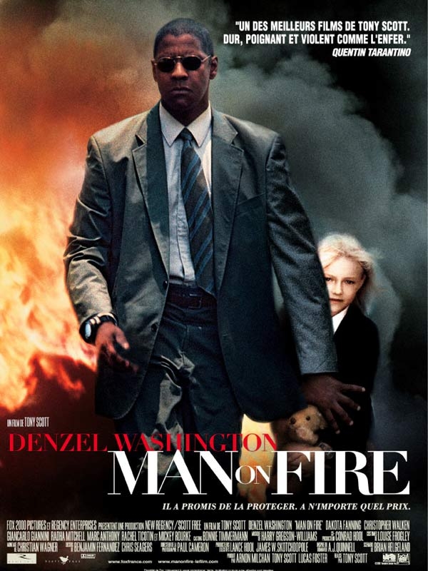 Гнев / Man On Fire (2004) mp4 смотреть online