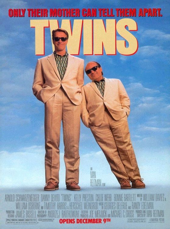 Близнецы / Twins (1988) DVDRip смотреть online