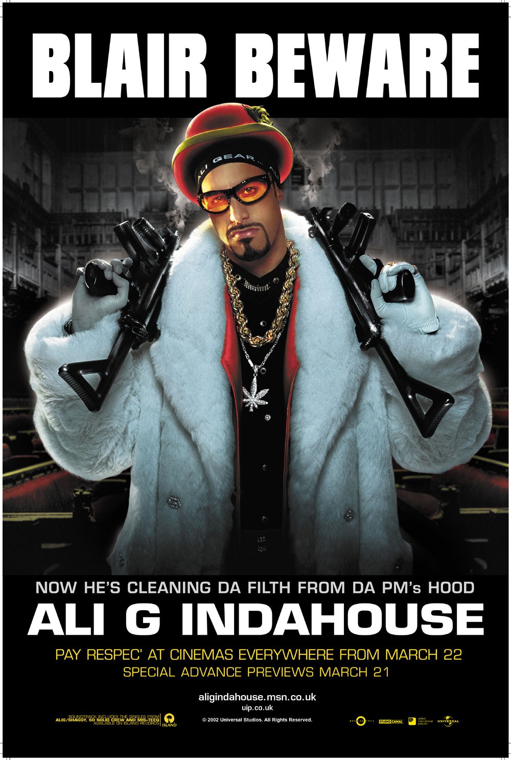 Али Джи в парламенте/ Ali G Inda House (2002) DVDRip смотреть online