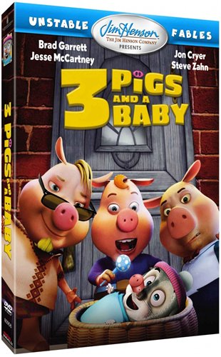 Изменчивые басни: 3 поросенка и ребенок / Unstable Fables: 3 Pigs & a Baby (2008) DVDRip смотреть online