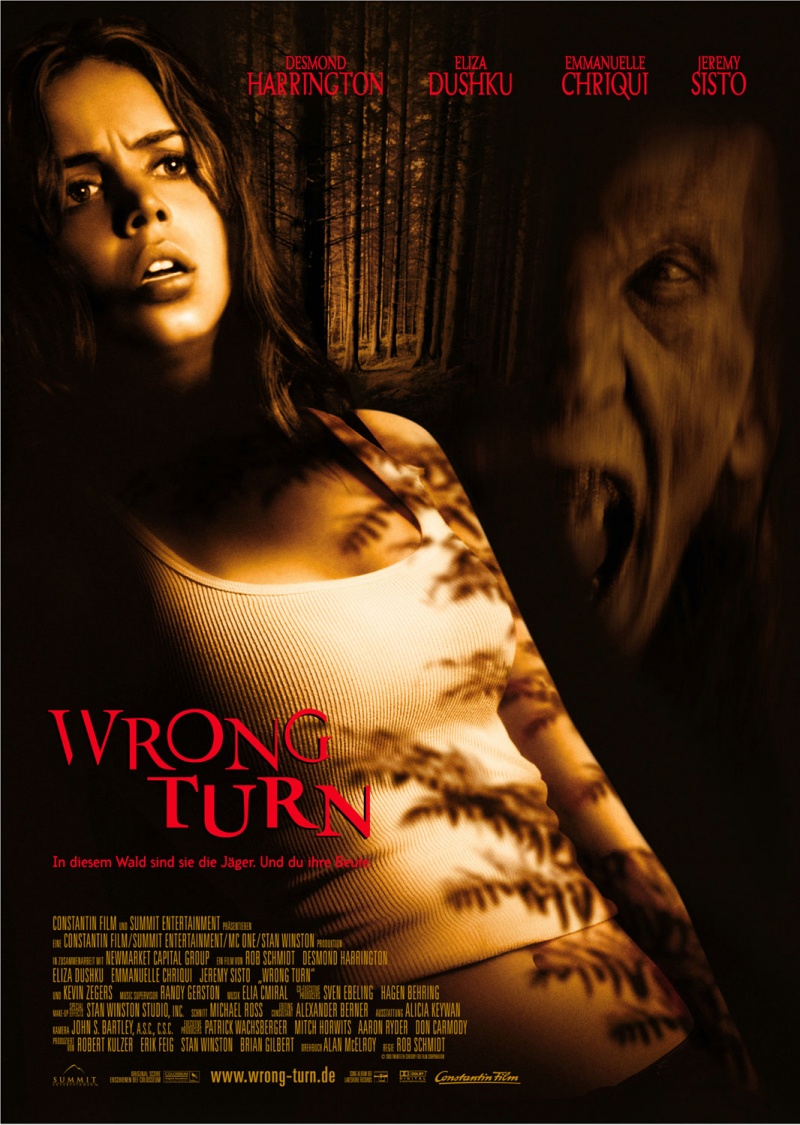 Поворот не туда / Wrong Turn (2003) DvDRip смотреть online